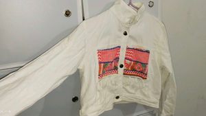 Boho Embroidered Denim Jacket