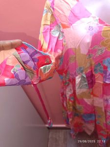 Xxl New U Floral Print Kurta/ Dress