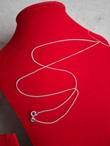 Silver Chain Necklace 92.5 Hallmark