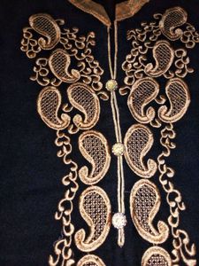 Paisley Embroidered Salwar Kameez Set