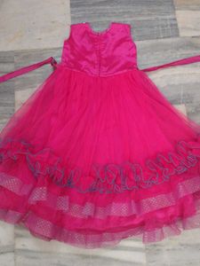 Cute Pink Girls Dress
