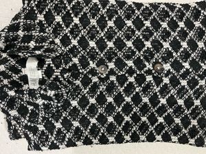 Black Crochet Shirt