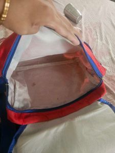 Superman Print Bag For Kids