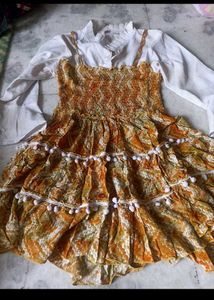 Mustard Colour Dress