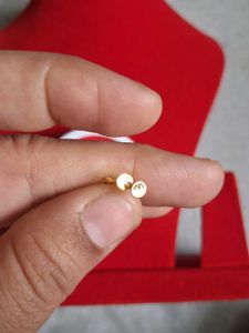 Cute Flower Stud Earrings Gold