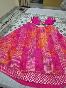 Pink Lehenga Choli Set