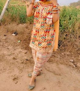Patiala Multicolour Suit