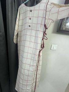 Elegant Checked Kurta