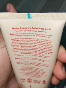 Caffeine Coffee Face Scrub
