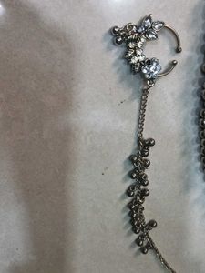Silver Tone Jewelry Set