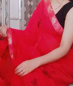 Beutiful Red Saree
