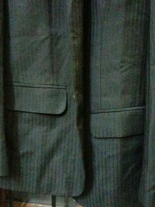 Black Colour Formal Linen Blend Suit Raymond