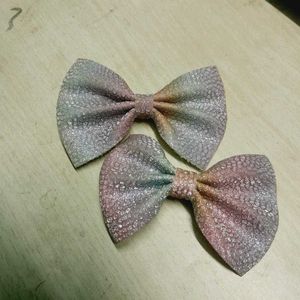 Vintage Hair Bow &amp; Bracelet Set