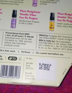 Plum Body Lovin Perfume Discovery Set