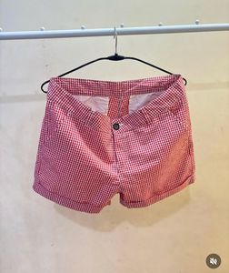 gingham shorts