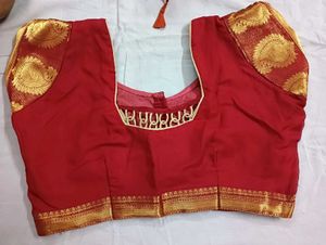 Elegant Red Saree