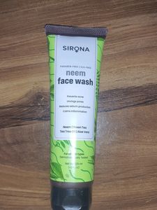 Sirona Neem Facewash | Green Tea | Neem | Aloe Vera | Tea Tree Oil