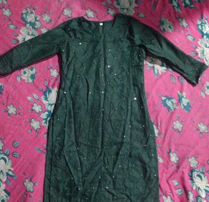 Green Kurta Set