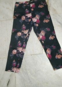 Floral Print Pants
