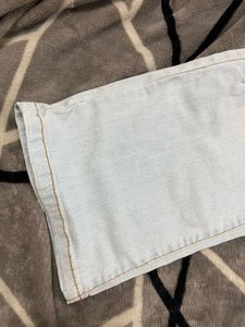 Light Wash Wide Leg Jeans