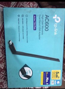 Ac600 Dual Band Usb High Gain Wireless Adapter