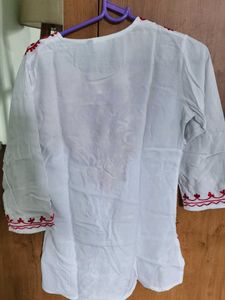 Elegant Embroidered Tunic Short Kurti