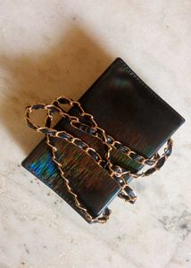 Holographic Black Bag ✨
