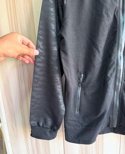 Adidas Black Camo Sleeve Varsity Zipper