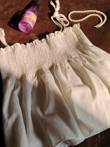 White Sleeveless Dress