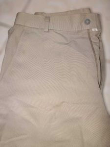 Khaki Wide Leg Pants