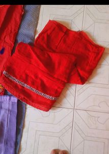 🩷Rajasthani Kurti Kapda💙