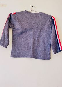 Cute Striped Sleeve Top