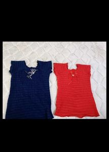 Cute Girls' T-Shirts (Set of 2)