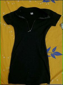 Zipper Mini Dresss