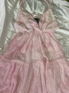Pink Tiered Sundress