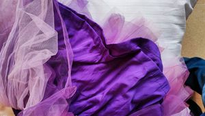 Purple Tutu Skirt For Girls.