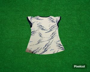 Girls Top With Denim Skirt