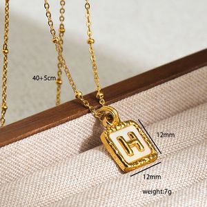 Heirloom H Necklace