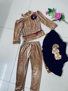 Velvet 3 Piece Dress
