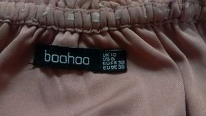 Pich Polka Dot Crop Top