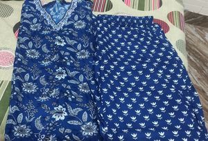 Pure Rayon Cotton Kurta Set