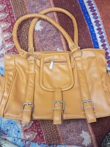 Beautiful Golden Hand Bag