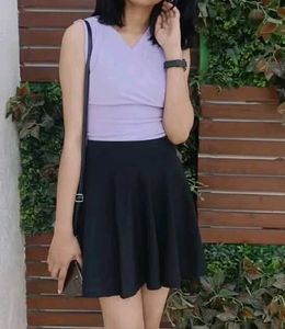 Ribbed Lavender Tank Top