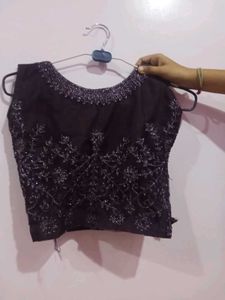 Embellished Blouse and lehnga
