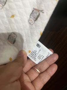 Cute Owl Print Baby Romper