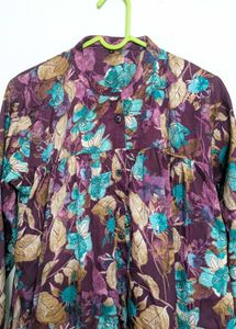 Floral Print Tiered Dress