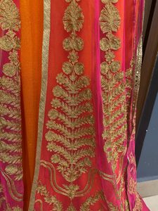 Bridal Gown With Pant And Dupatta