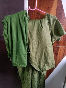 Salwar Kurta With Dupatta Set