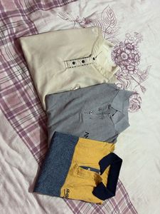 3 Polo Tshirts