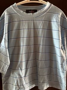Striped Cropped T-Shirt